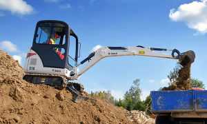 MINIKOPARKA Bobcat E16 1